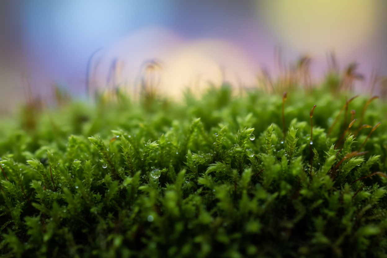 L'arte del muschio: materiale vivo e prezioso